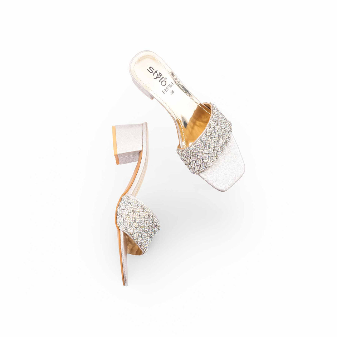 Pink Fancy Slipper For Women FN8169