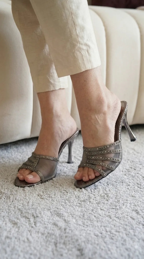 Pweter Fancy Bridal Sandal FN8194