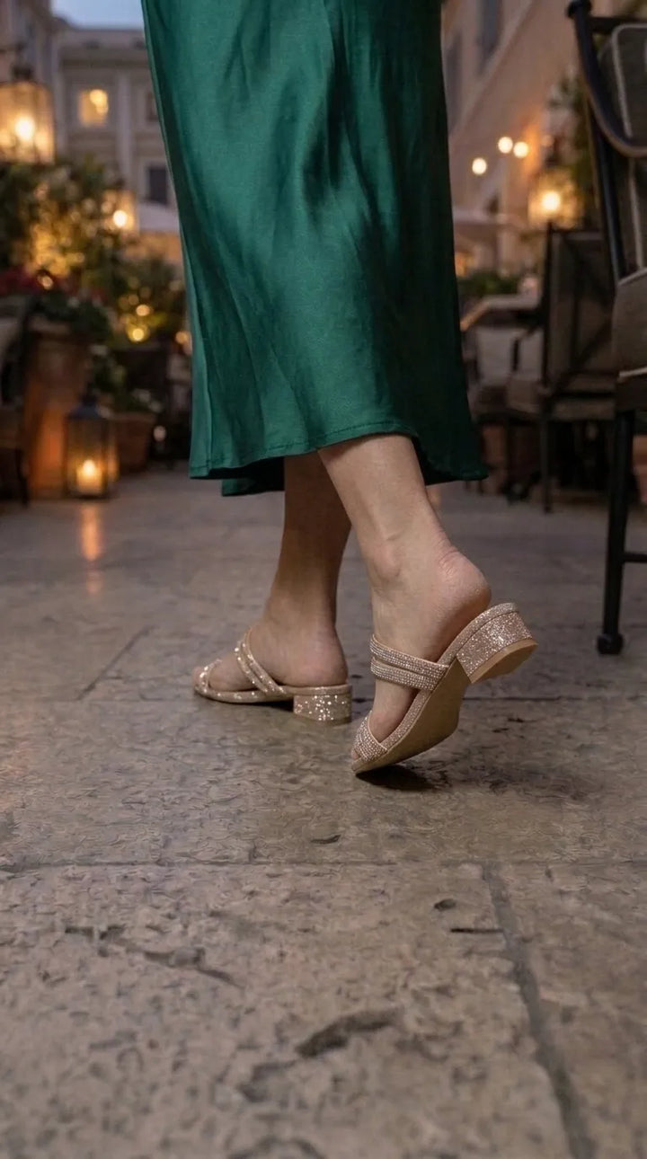 Pink Fancy Slipper For Women FN8231