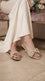 Golden Fancy Slipper For Women FN8258