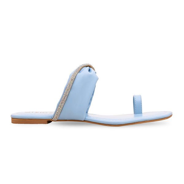 Sky Blue Formal Chappal FR0528