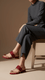 Maroon Formal Chappal FR0536