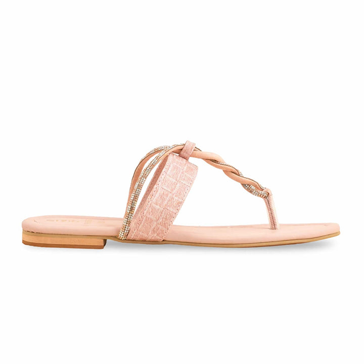 Pink Formal Chappal For Women FR0555