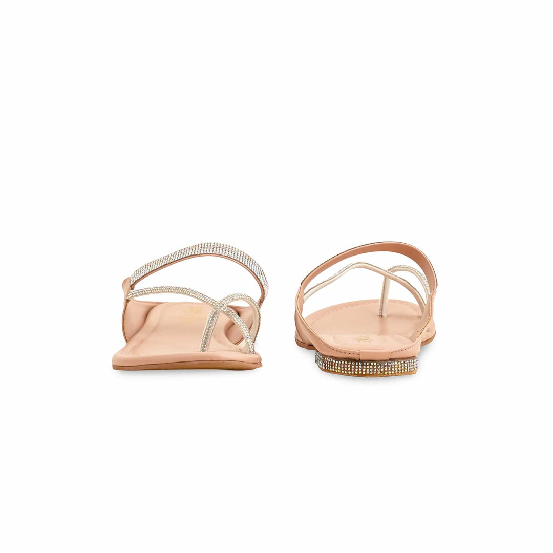 Pink Formal Chappal For Ladies FR0560