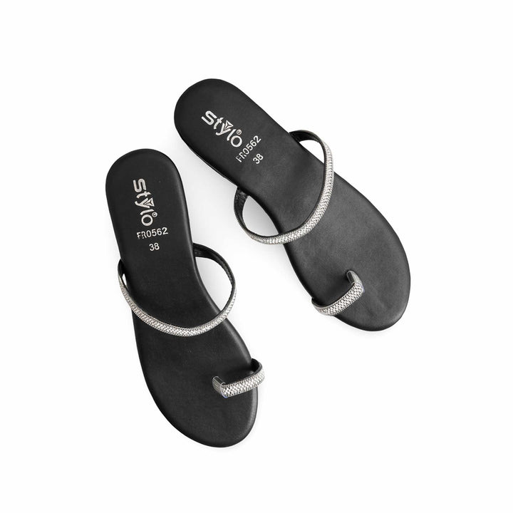 Black Formal Women Chappal FR0562