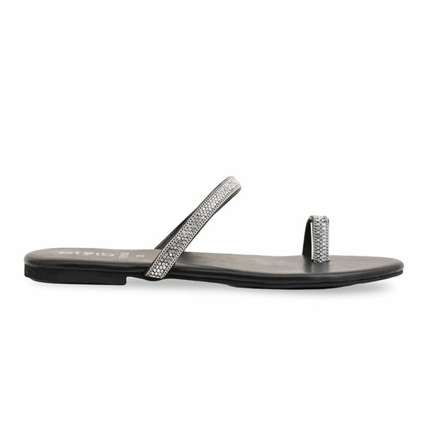 Black Formal Women Chappal FR0562