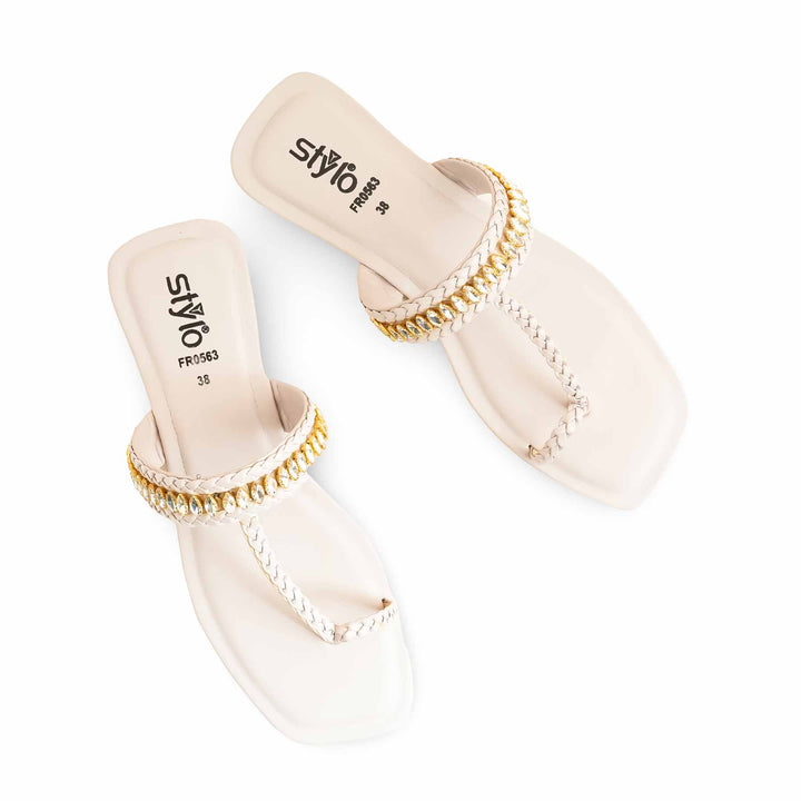 Fawn Formal Chappal For Ladies FR0563