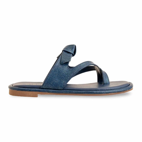 Blue Formal Chappal For Ladies FR0566