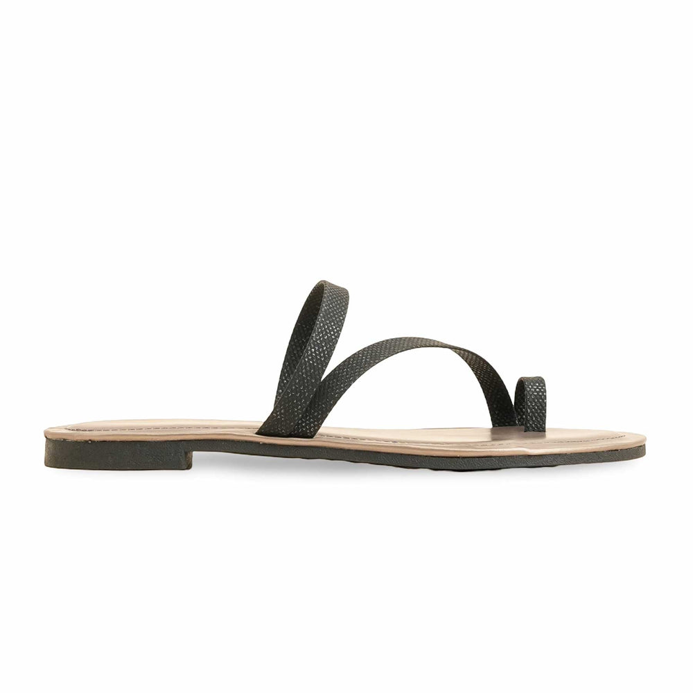 Black Formal Chappal FR0567