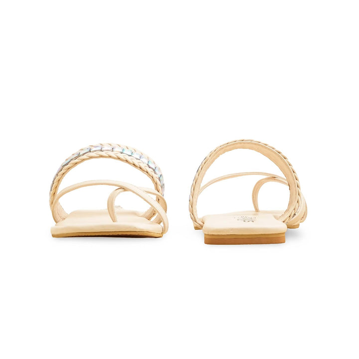 Cream Formal Chappal FR0571