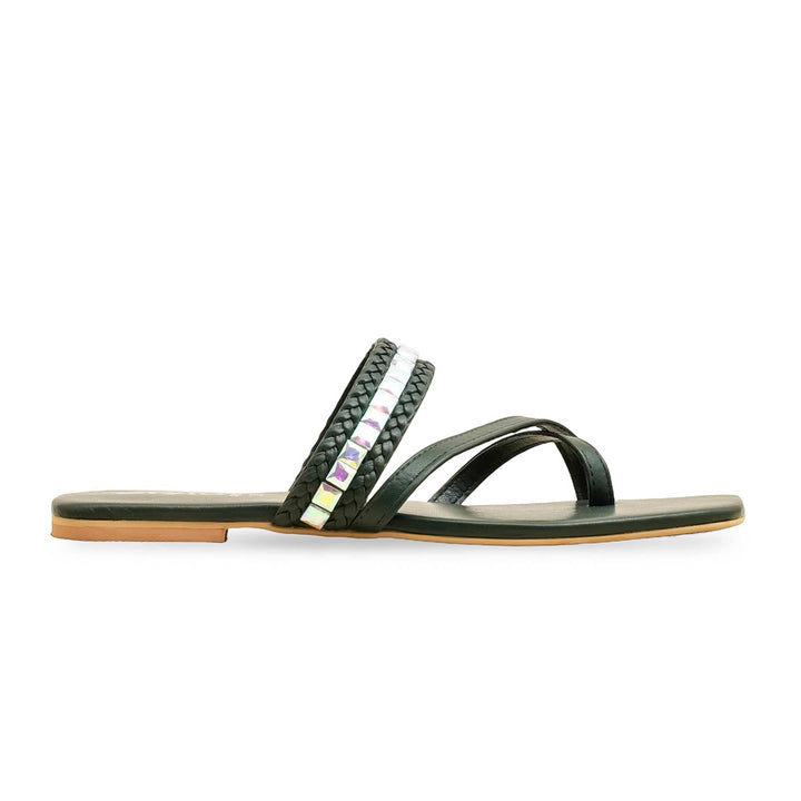 Green Formal Chappal FR0571