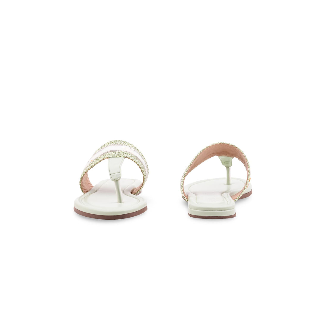 Green Formal Chappal For Women FR0573