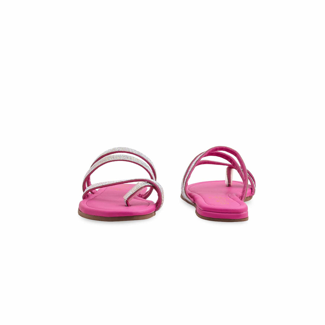 Pink Formal Chappal For Women FR0574