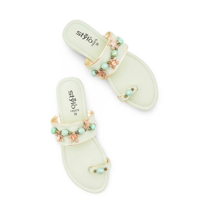 PISTAGREEN Formal Chappal For Women FR0579
