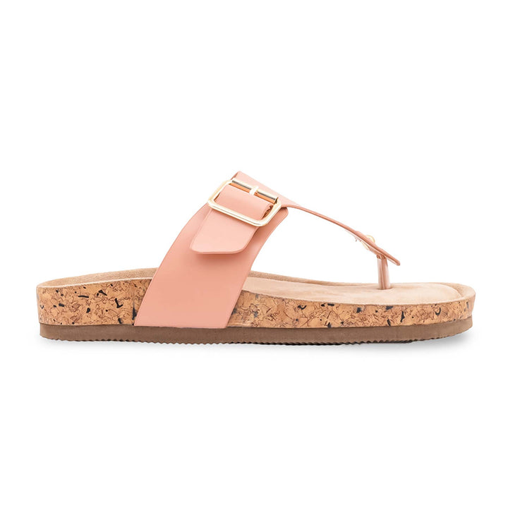 Pink Formal Chappal For Ladies FR0583