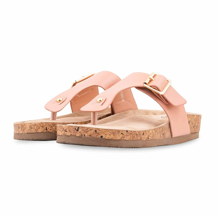Pink Formal Chappal For Ladies FR0583