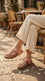 Pink Formal Chappal For Ladies FR0583