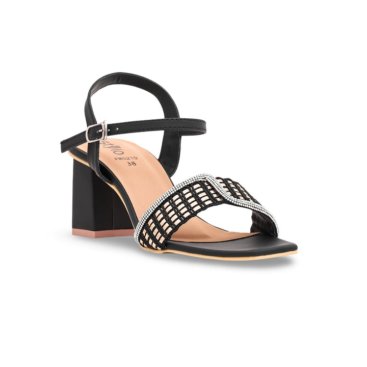 Black Formal Sandal FR5219