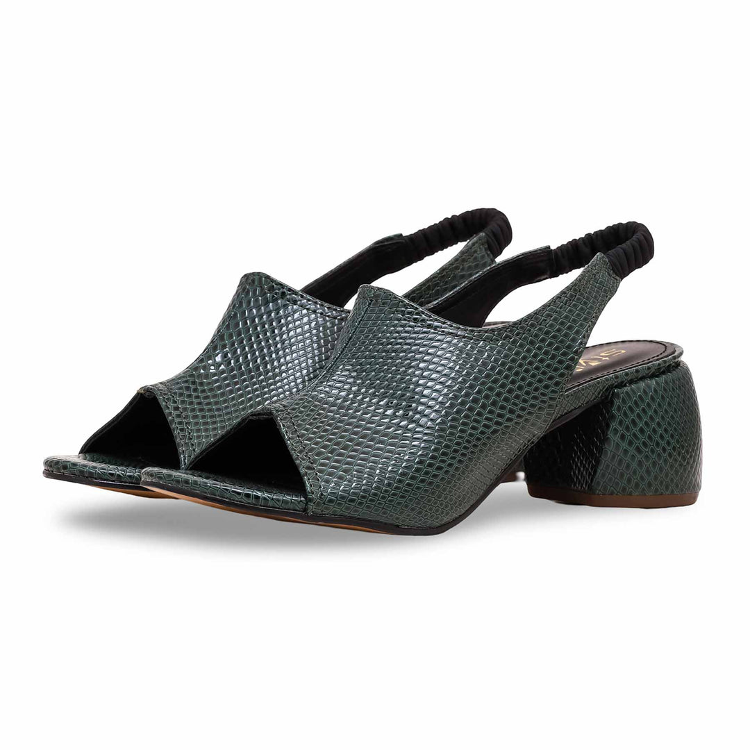 Green Formal Sandal FR5356