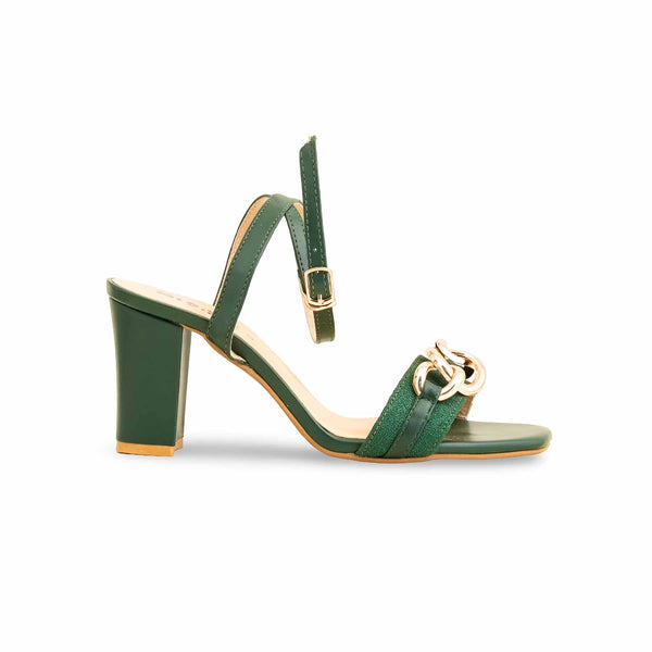 Green Formal Women Sandal FR5364