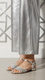 Silver Formal Sandal FR5365