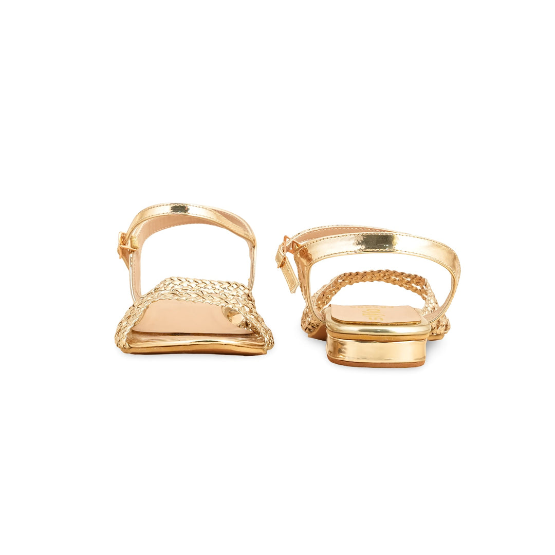 Golden Formal Sandal FR5365