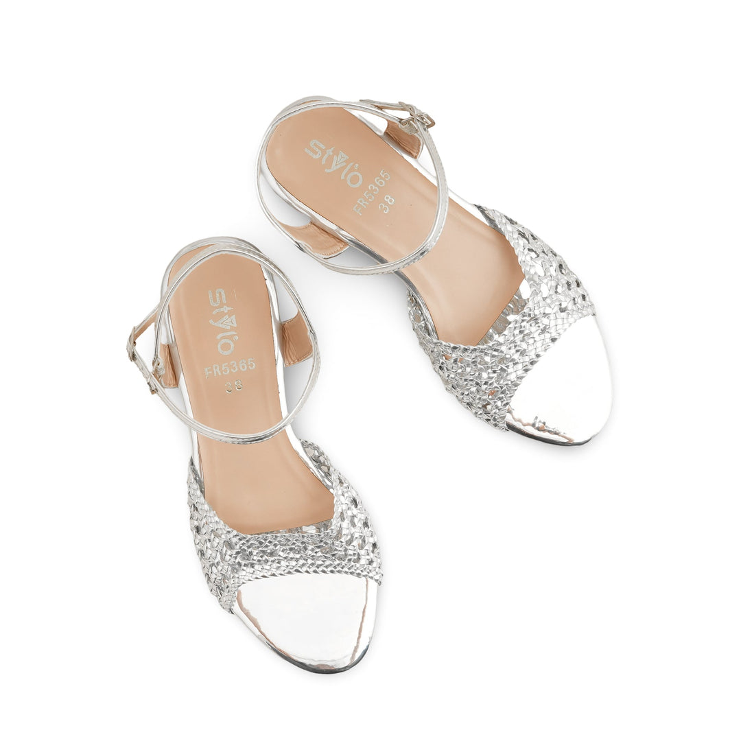 Silver Formal Sandal FR5365