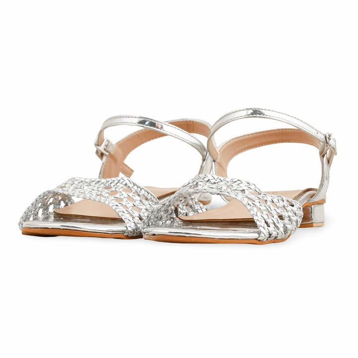 Silver Formal Sandal FR5365