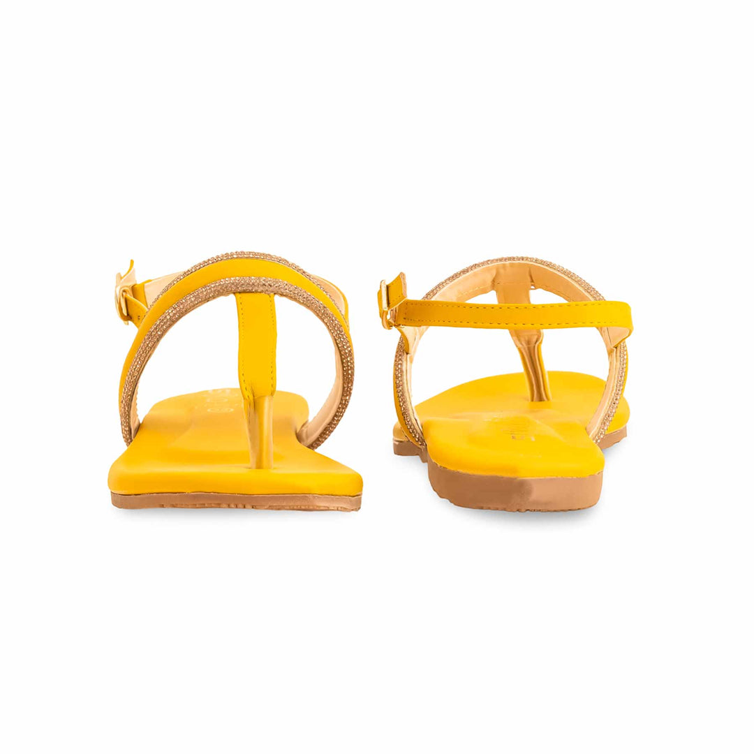 Yellow Formal Sandal For Ladies FR5378