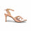 Peach Formal Sandal For Women FR5386
