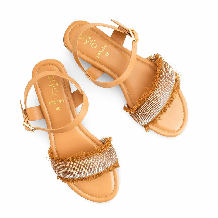 Beige Formal Women Sandal FR5390