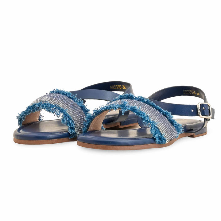 Sky Blue Formal Sandal For Women FR5390