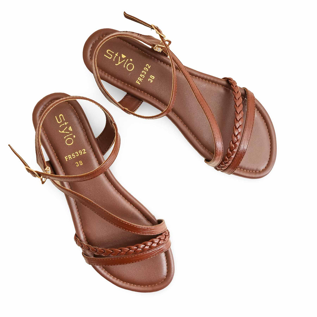 Mustard Formal Sandal For Women FR5392
