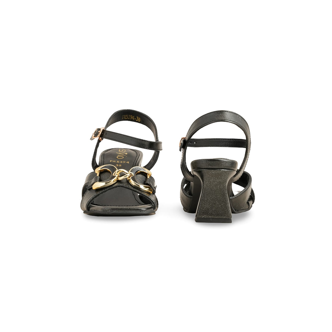Black Formal Sandal FR5394