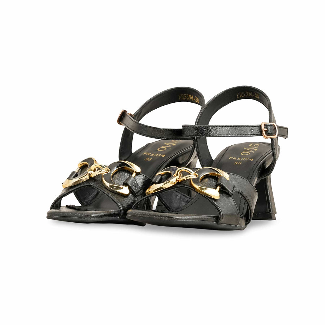 Black Formal Sandal FR5394