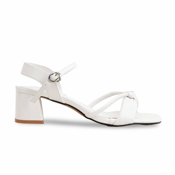 White Formal Sandal For Women FR5396