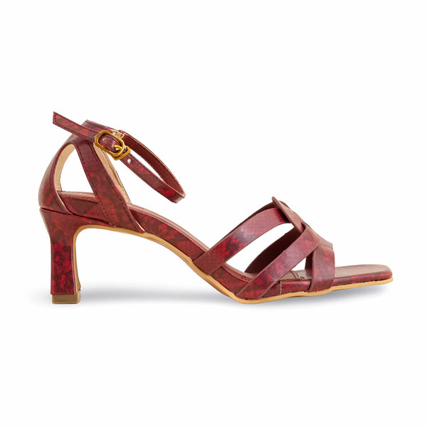 Maroon Formal Sandal FR5398