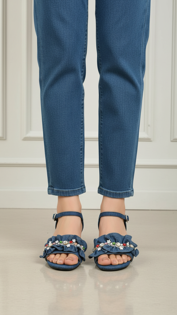 Blue Formal Sandal FR5400