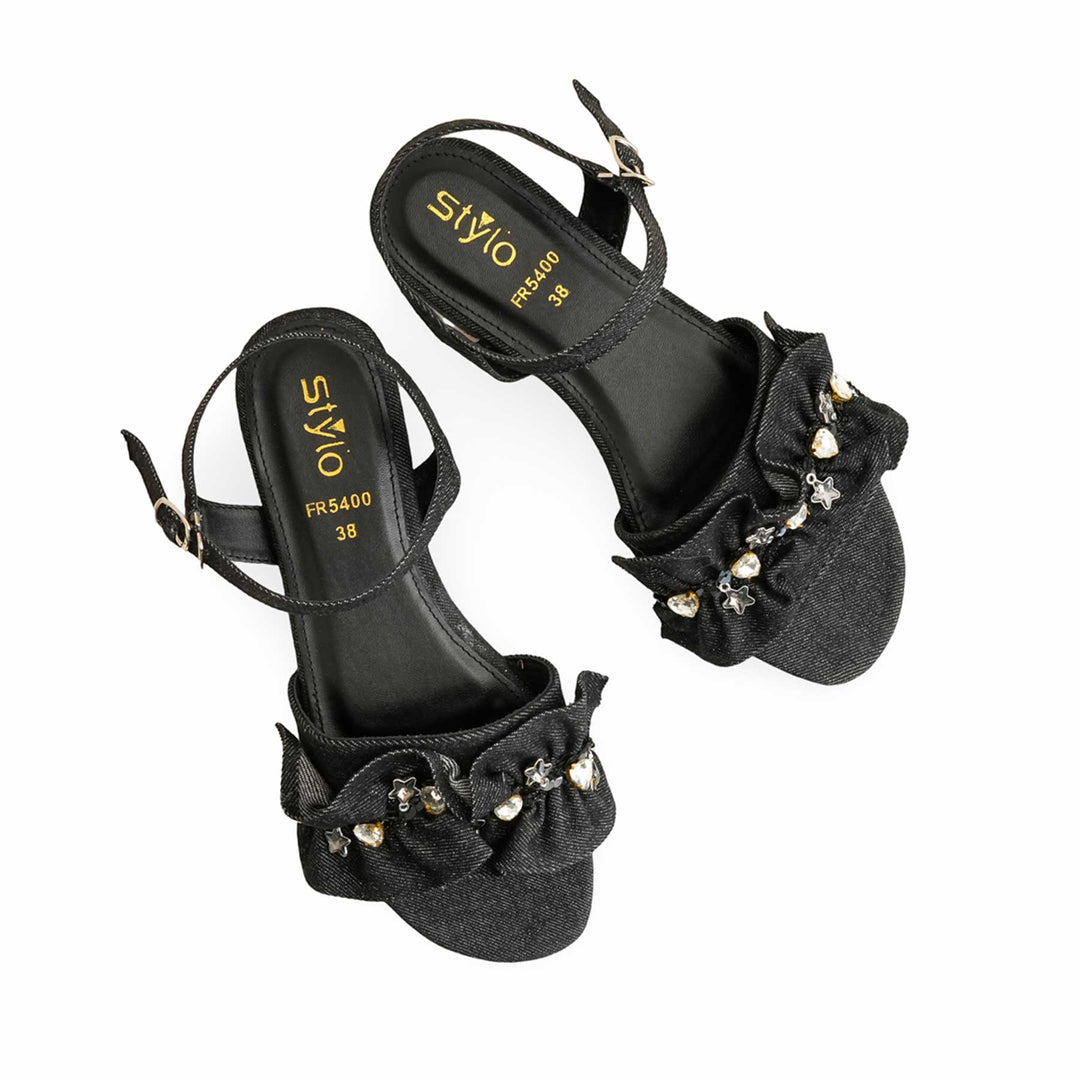 Black Formal Sandal FR5400