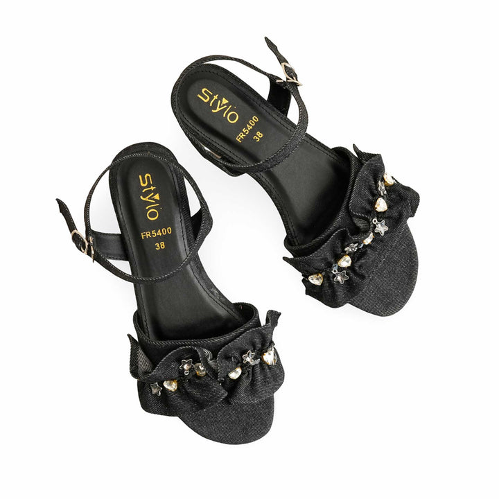 Black Formal Sandal FR5400
