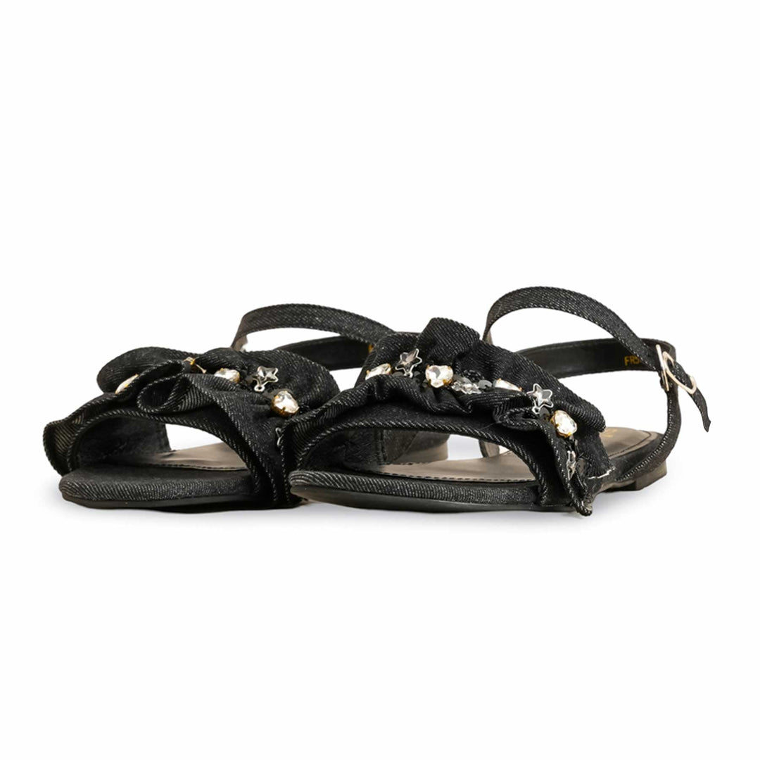 Black Formal Sandal FR5400