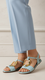 Sky Blue Formal Sandal For Ladies FR5404