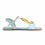 Sky Blue Formal Sandal For Ladies FR5404