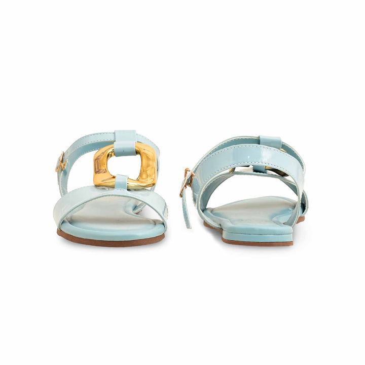 Sky Blue Formal Sandal For Ladies FR5404