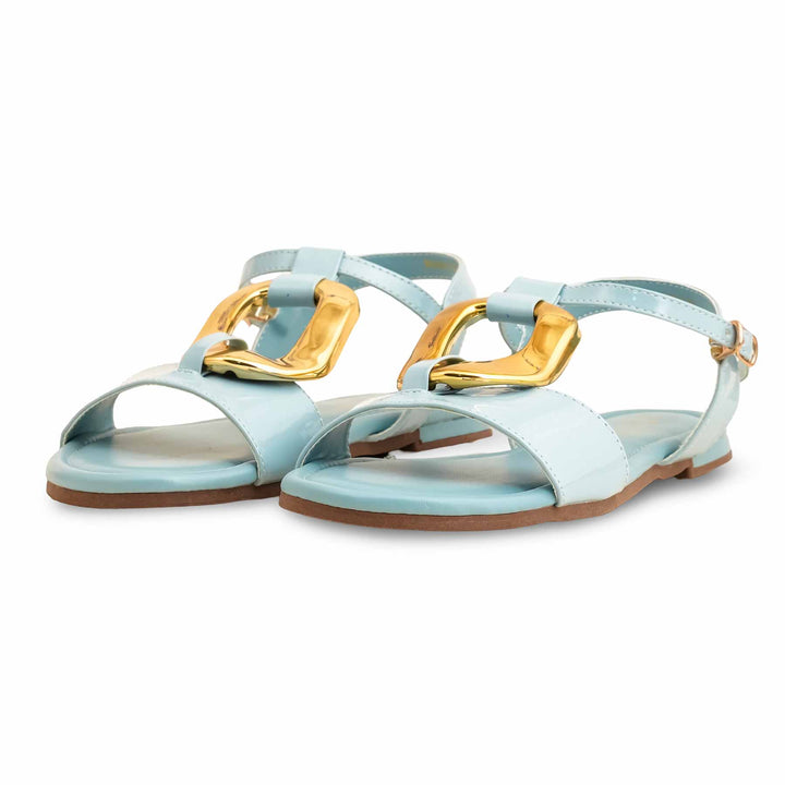 Sky Blue Formal Sandal For Ladies FR5404