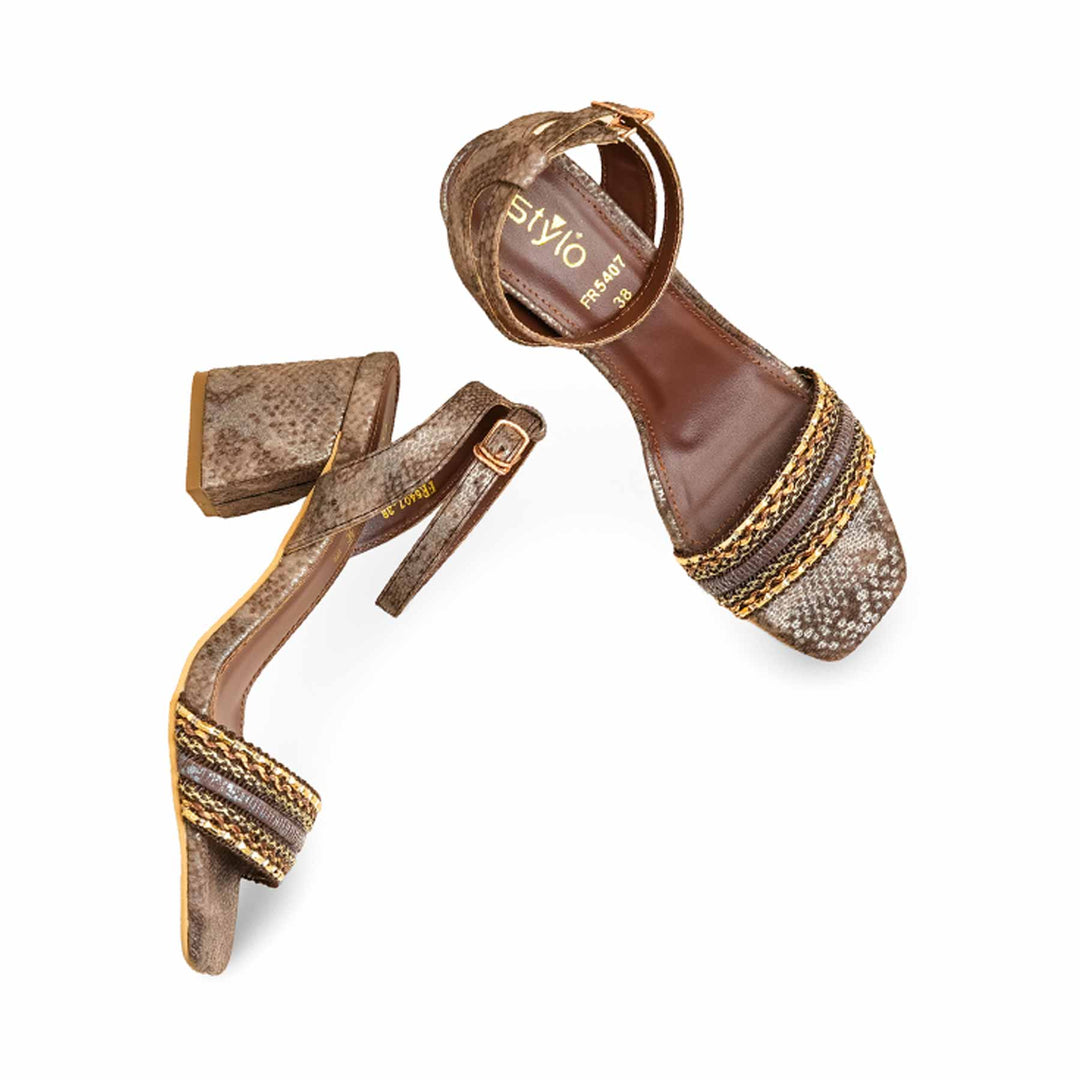 Brown Formal Sandal FR5407