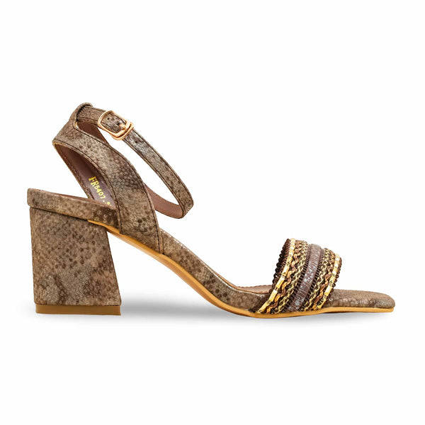 Brown Formal Sandal FR5407