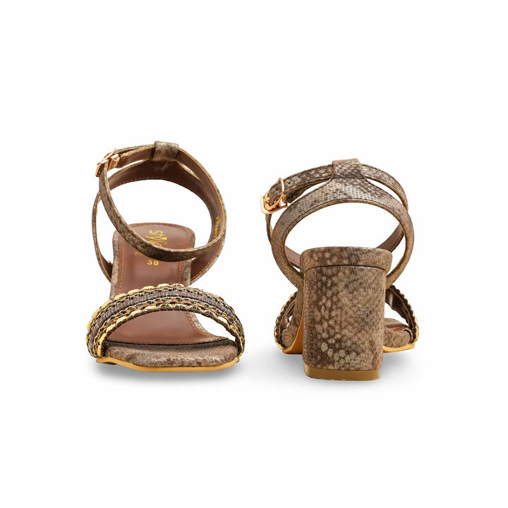 Brown Formal Sandal FR5407