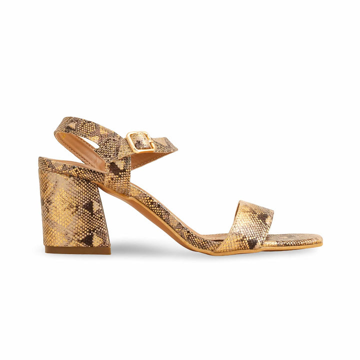 Golden Formal Sandal FR5408