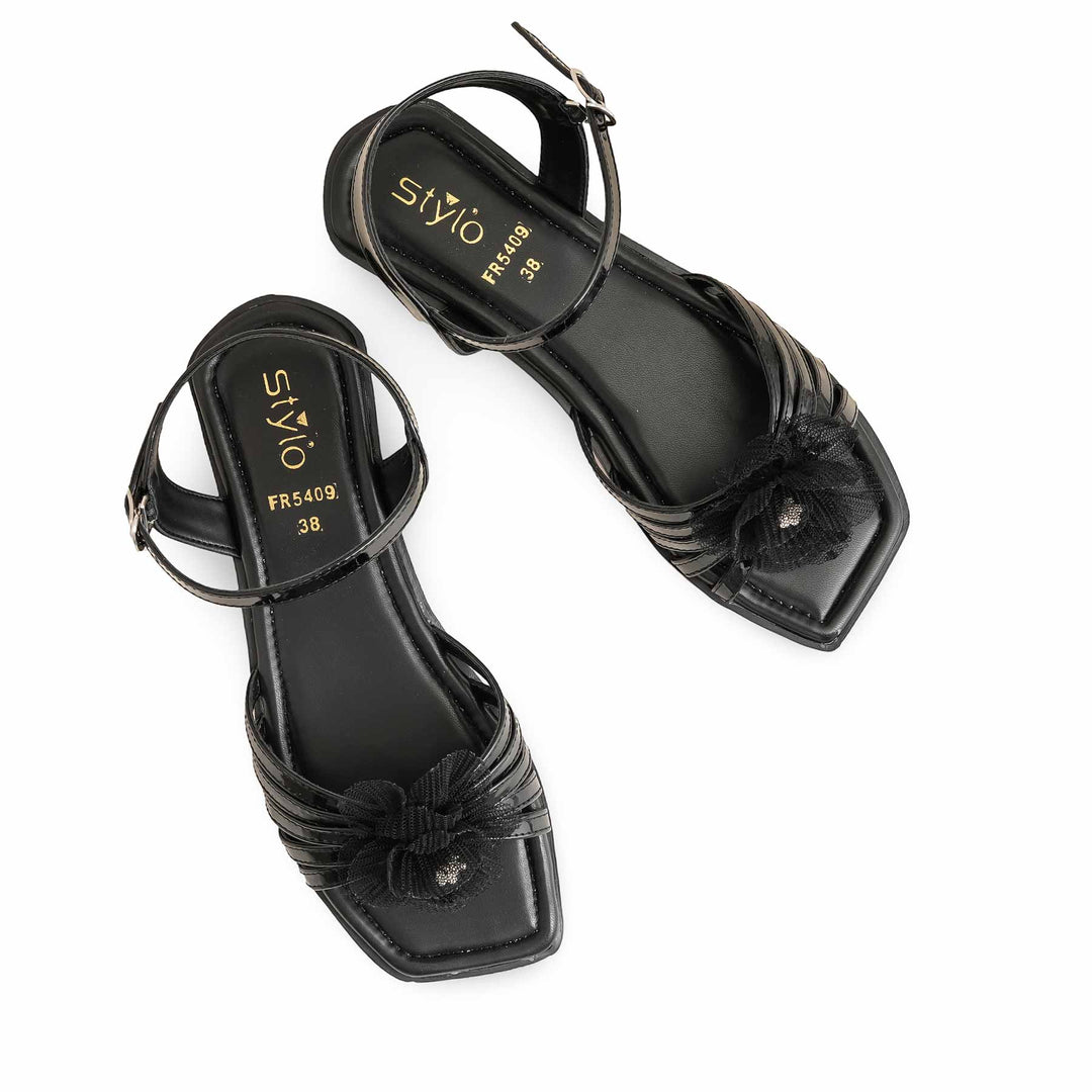Black Formal Women Sandal FR5409